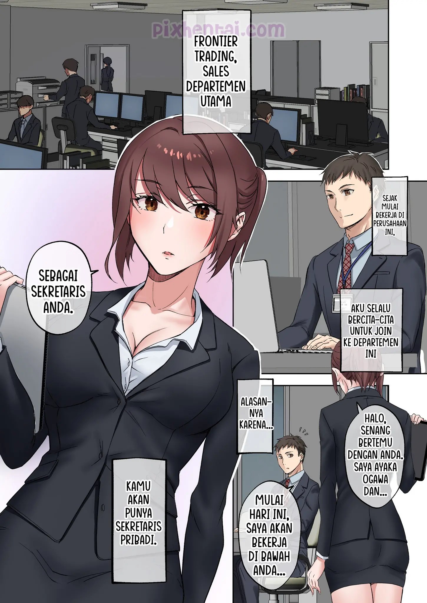 Fulfilling Secretarial Dirty Duties - Halaman 1