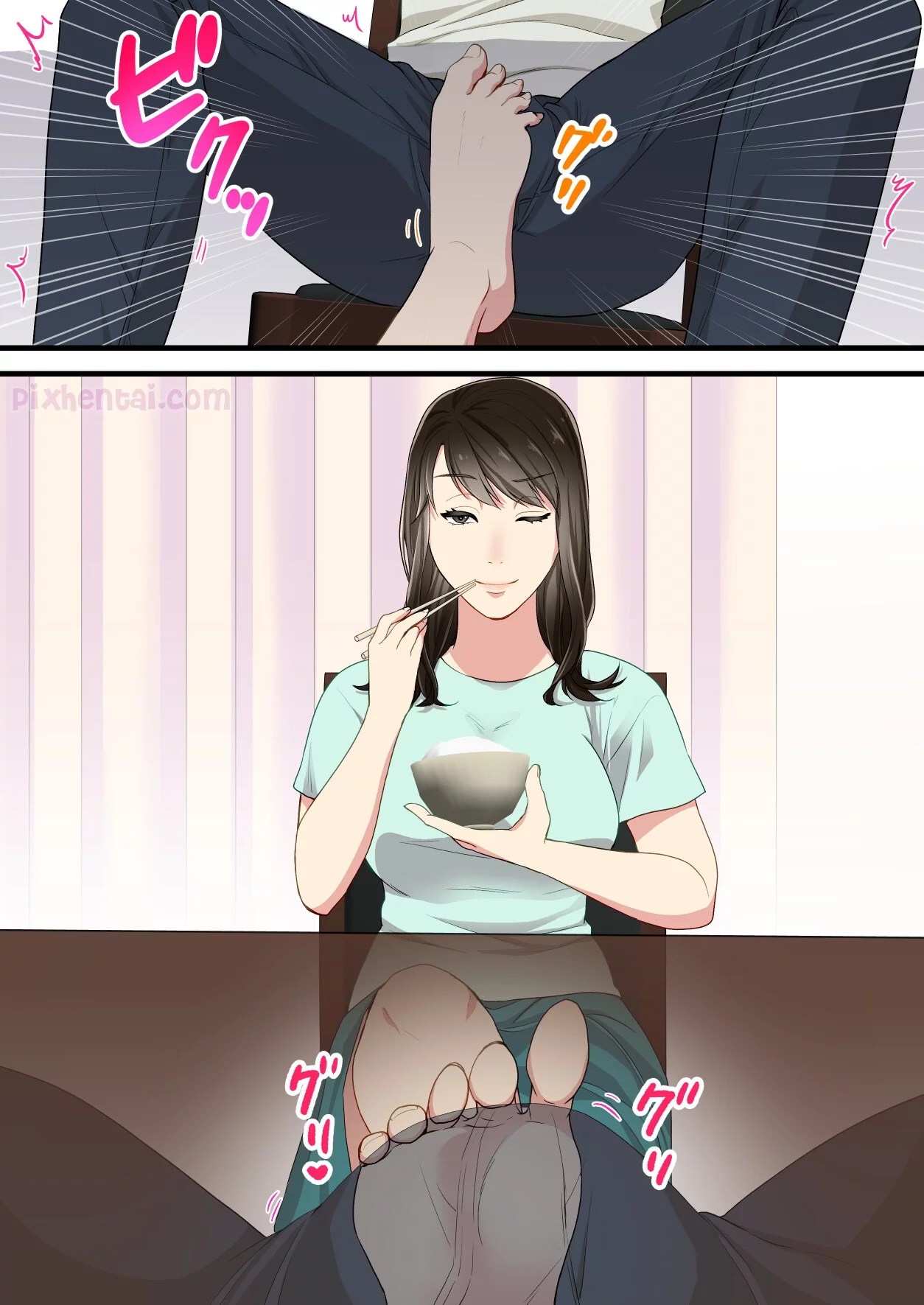 Naka no Warukatta Haha to Musuko ga Amaama Couple ni Naru made - Halaman 44