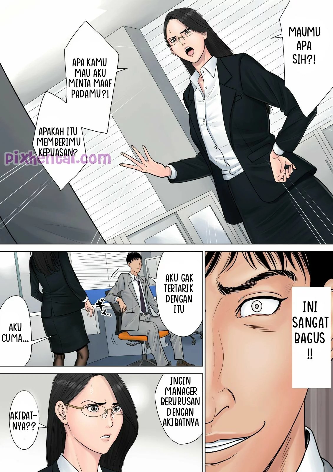 Dekiru Onna Joushi : Kutiduri Manager Sexy yang suka memarahiku - Halaman 18