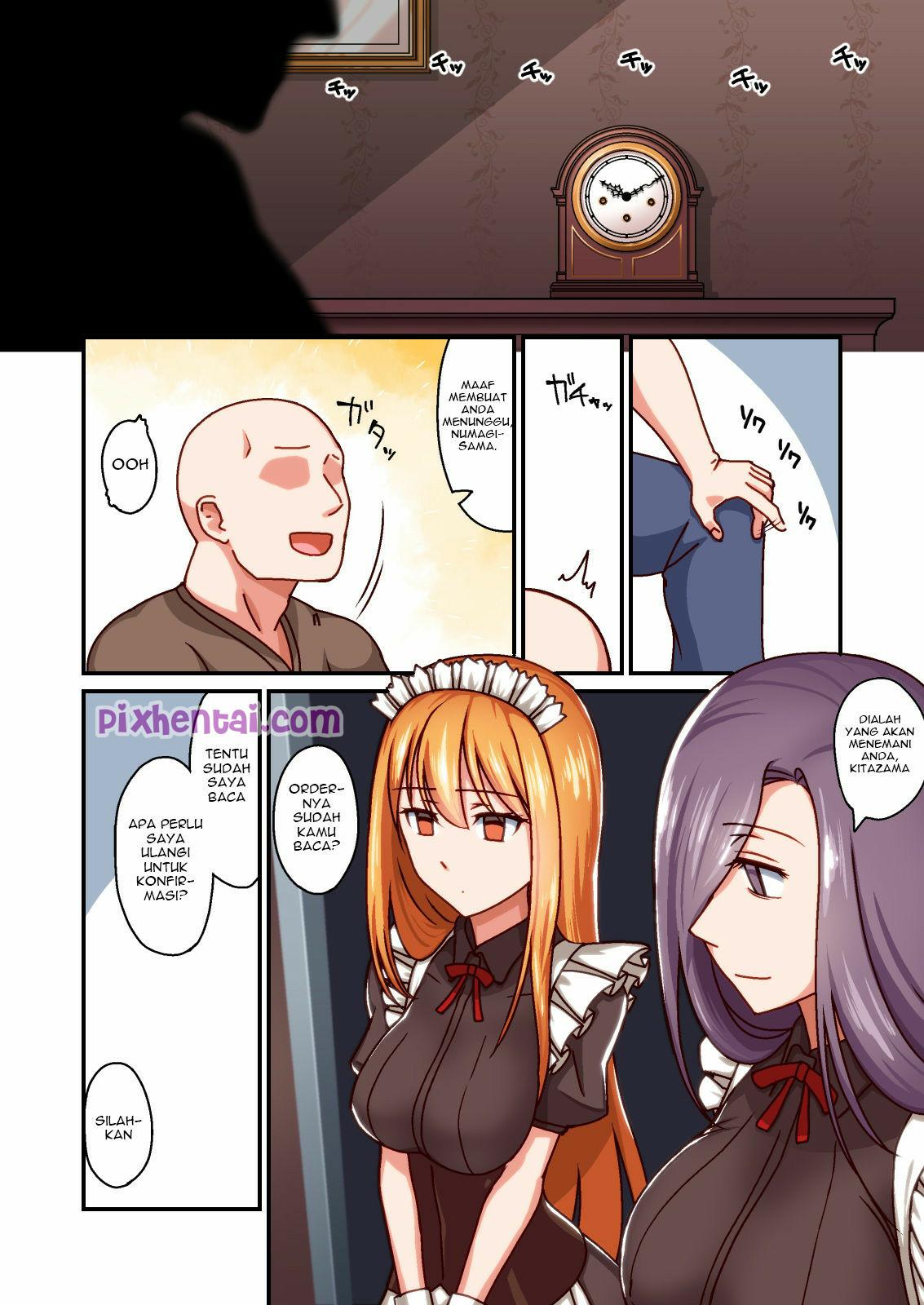 Memesan Jasa Seks Maid Cafe - Halaman 9