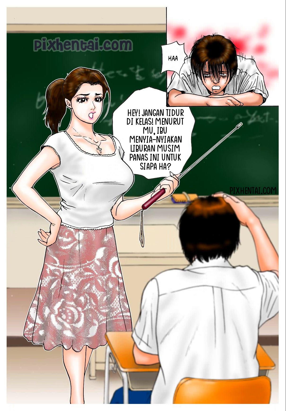 Summer School Dream : Bu Guru Semok Berbikini - Halaman 35