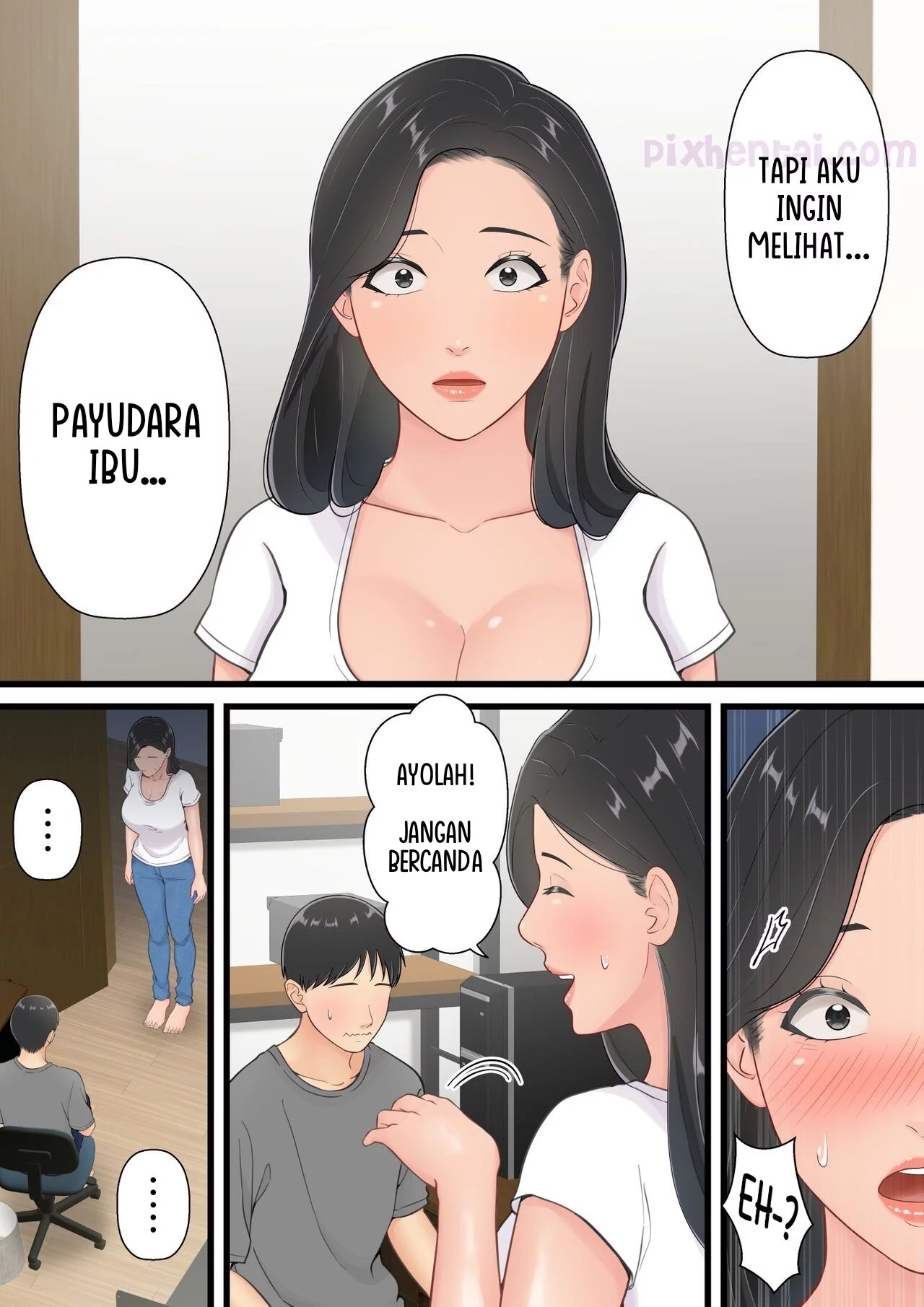 Matomo na Hahaoya ga Musuko no Chinpo ni Ochiru made - Halaman 13