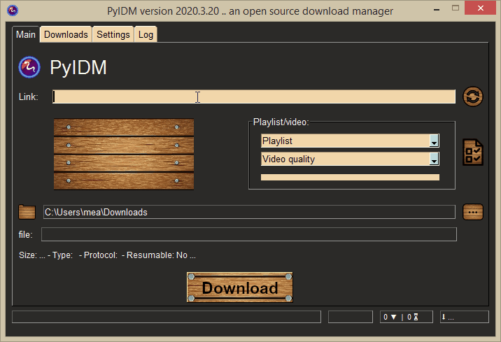 PyIDM 免费的多线程下载软件