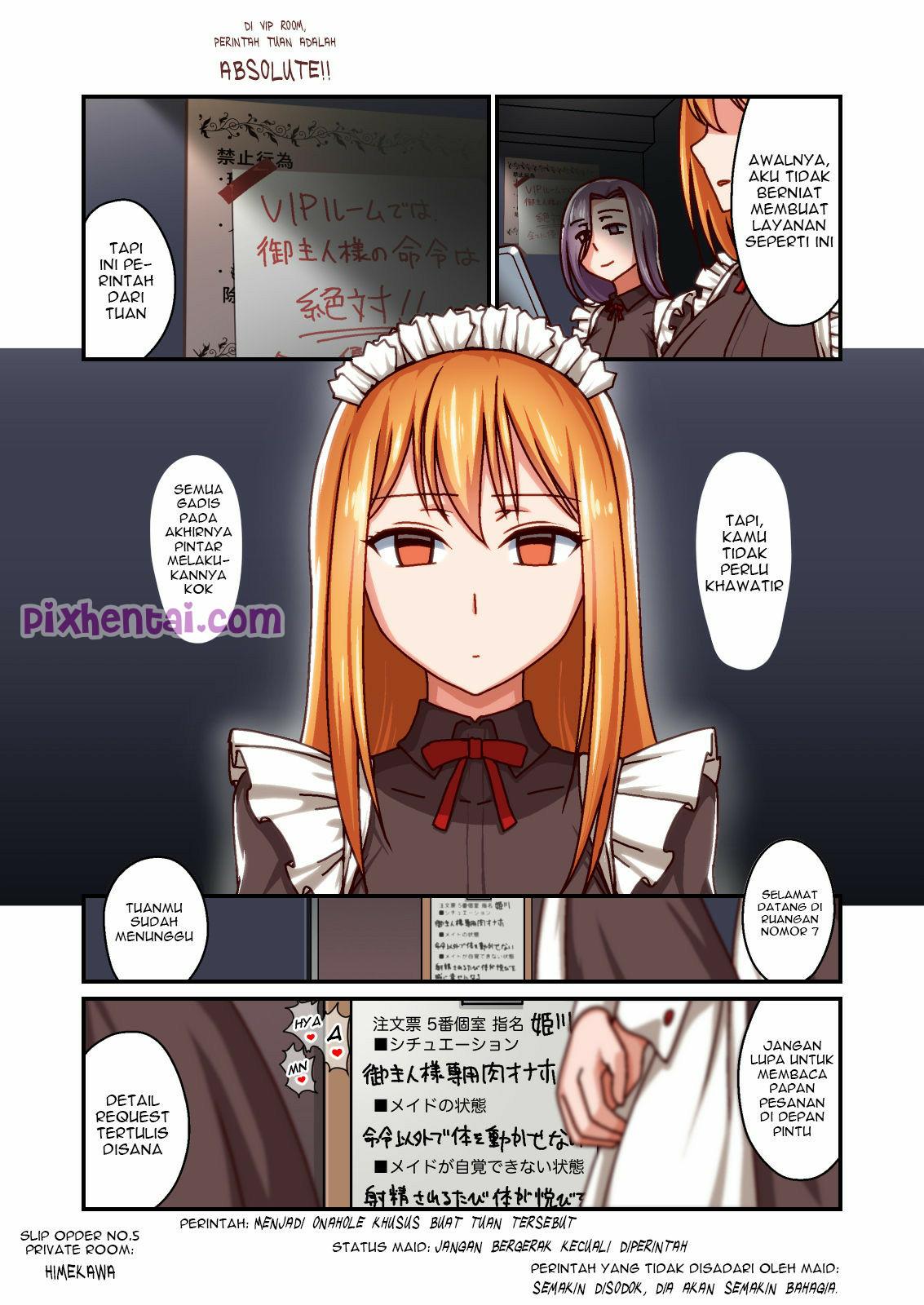 Memesan Jasa Seks Maid Cafe - Halaman 8