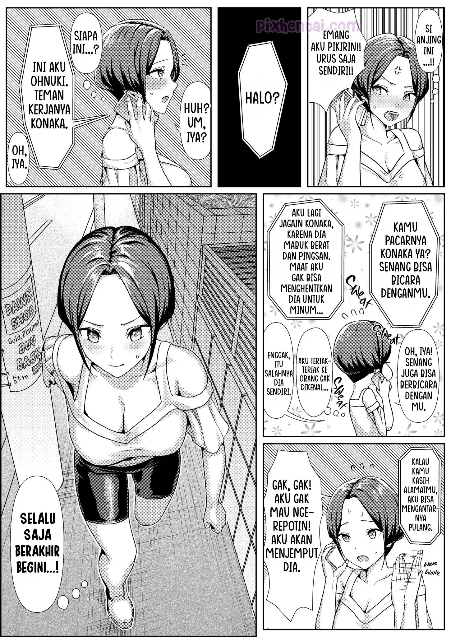 Yoitsuburete iru Aida ni Dousei-Chuu no Kanojo o Senpai ni NTR Rarete ta Hanashi - Halaman 3