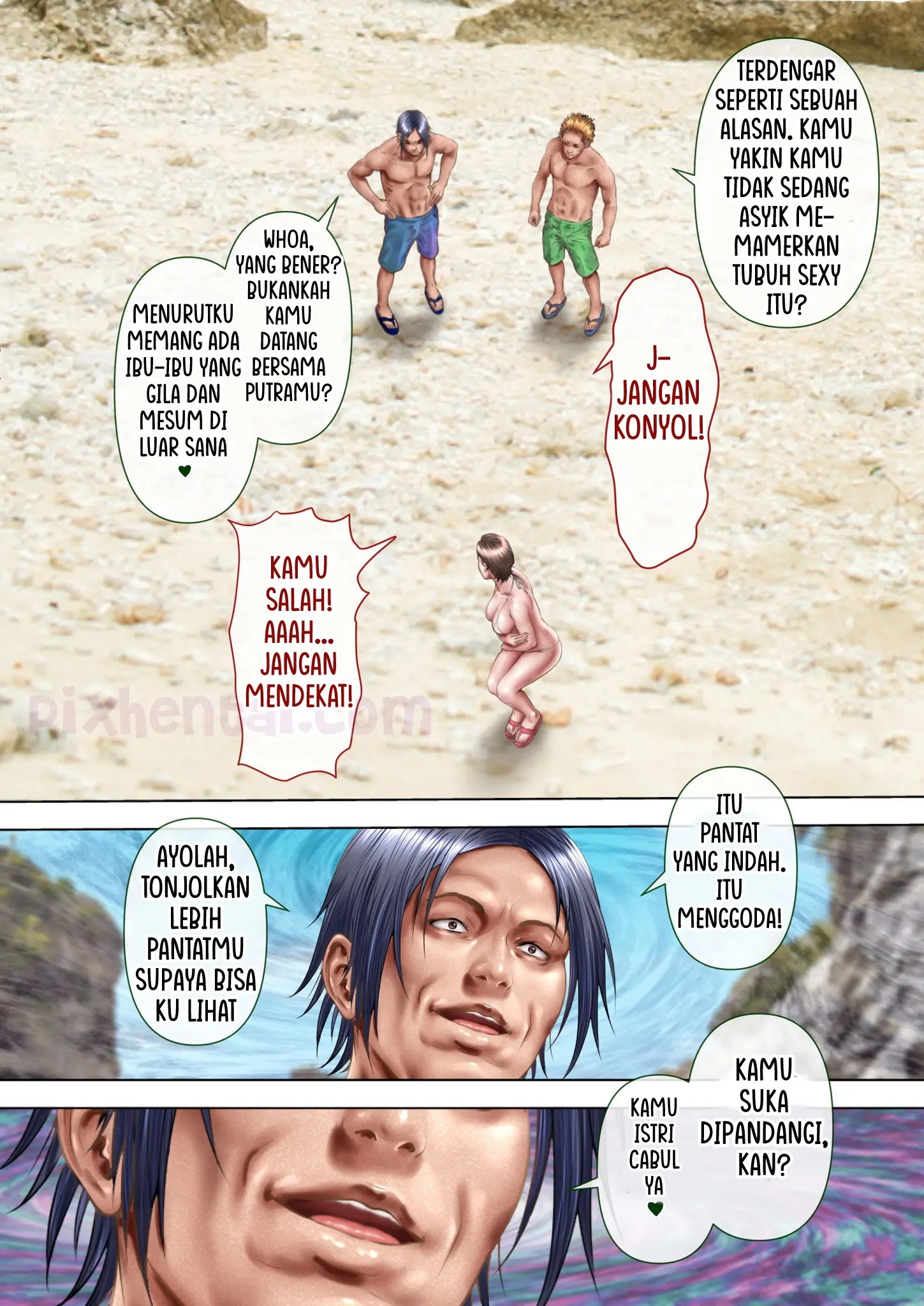 A Wet MILF: The Locals’ Turn - Halaman 16