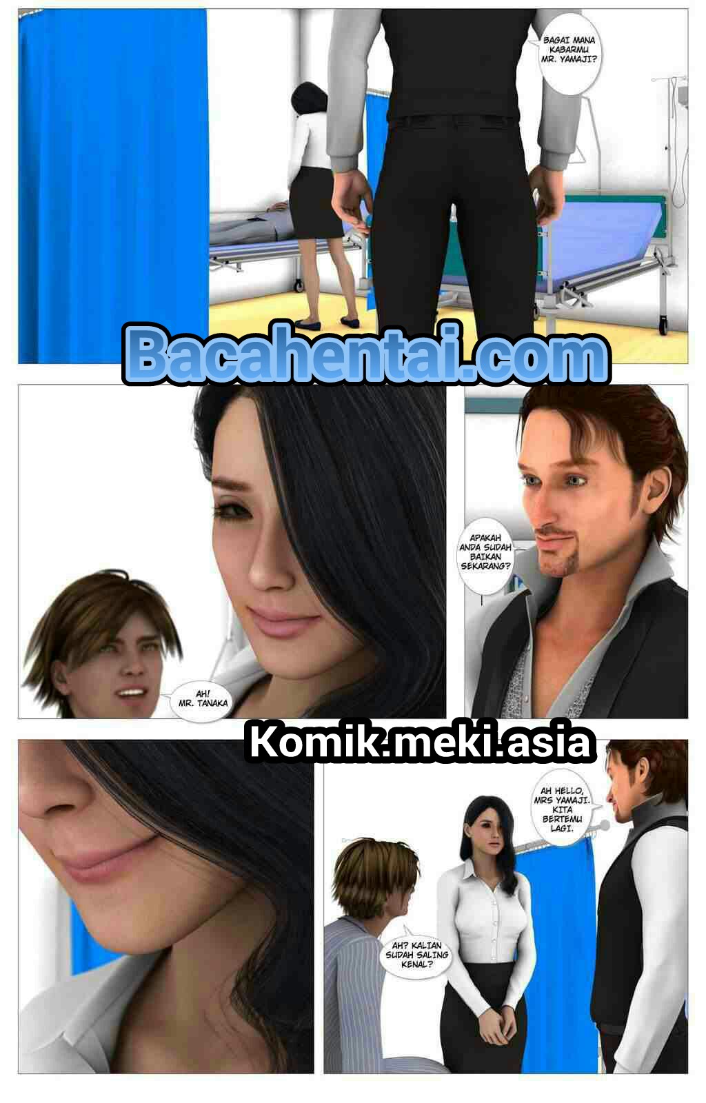 Istri Cantik Selingkuh saat Suami Sakit (3D) - Halaman 12