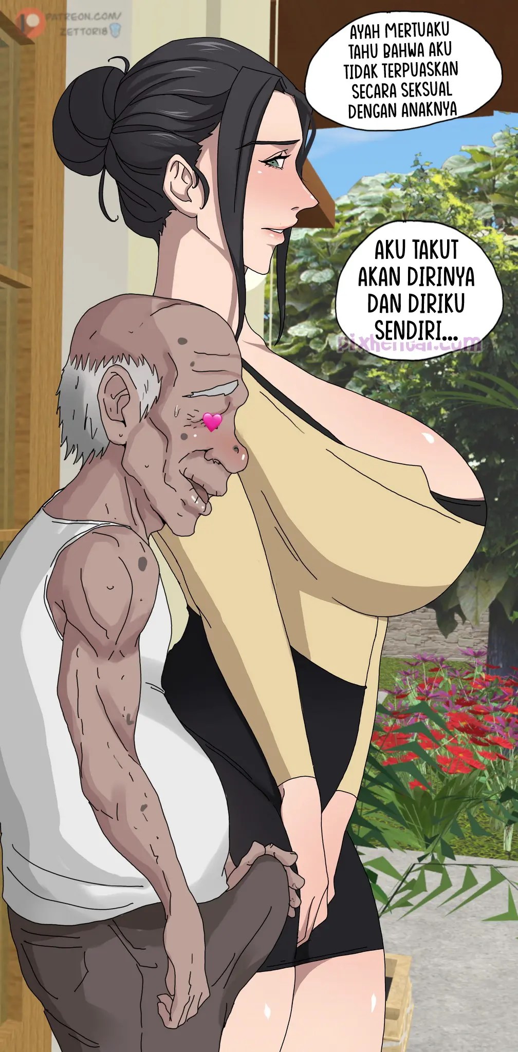 Sinful Lust Chapter 1 : Menantu Tobrut Bikin Ayah Mertua Kepincut - Halaman 37