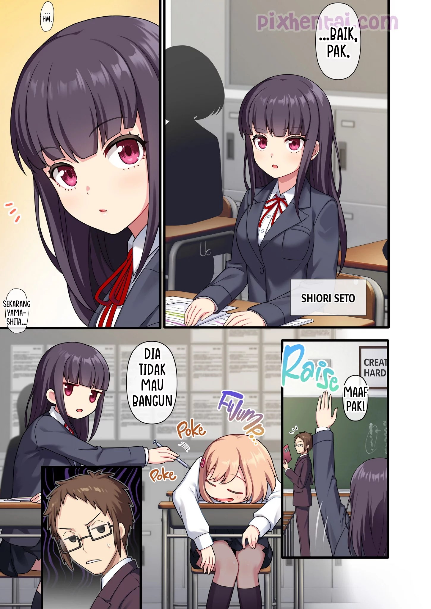 Seduced by My Busty Student - Halaman 3