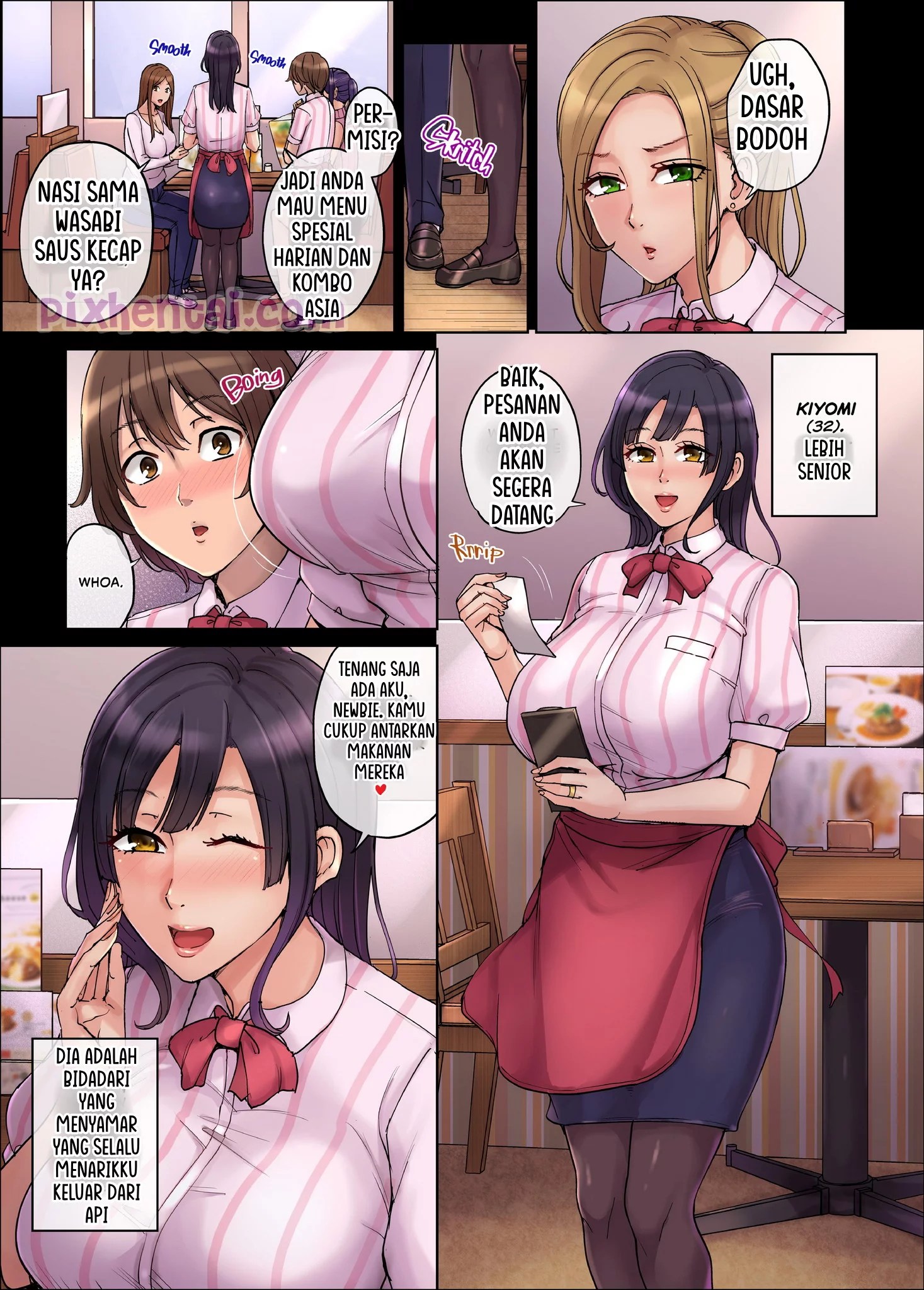 Breaking in the New Hire : Married Woman and The College Student - Halaman 3