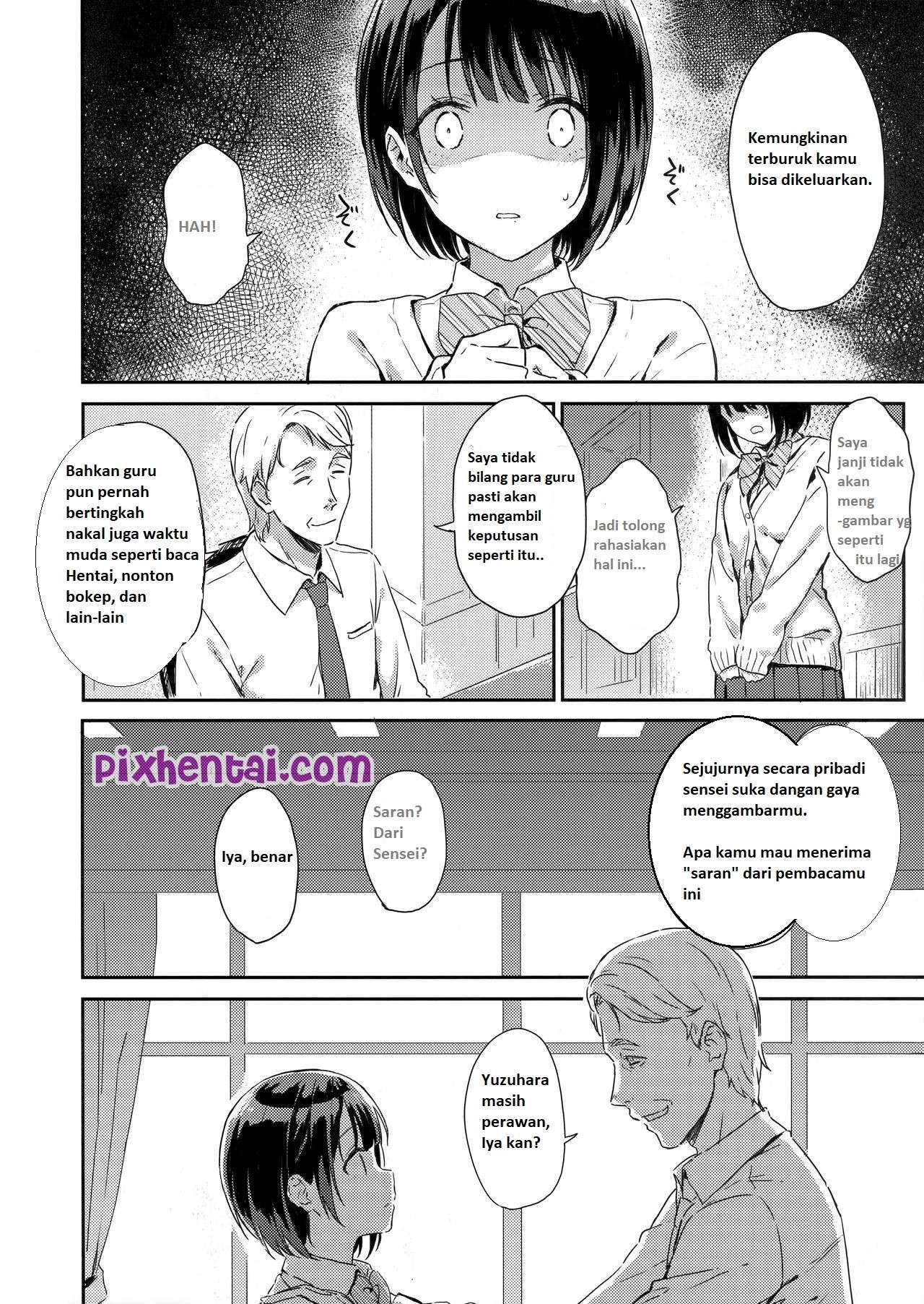 Karena Menggambar Hentai Siswi dientot Guru - Halaman 4