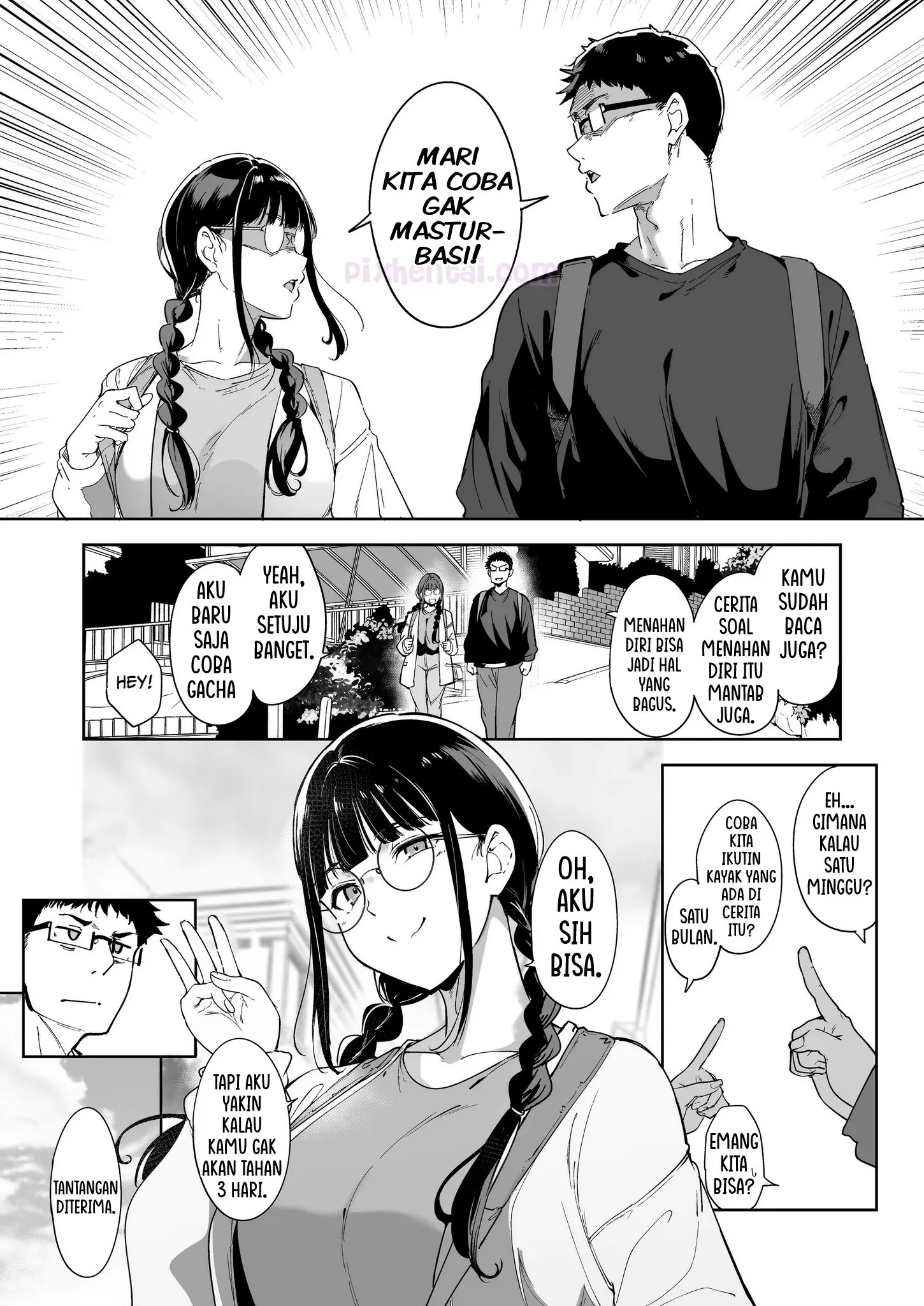 Sex with Your Otaku Friend is Mindblowing 3 - Halaman 1