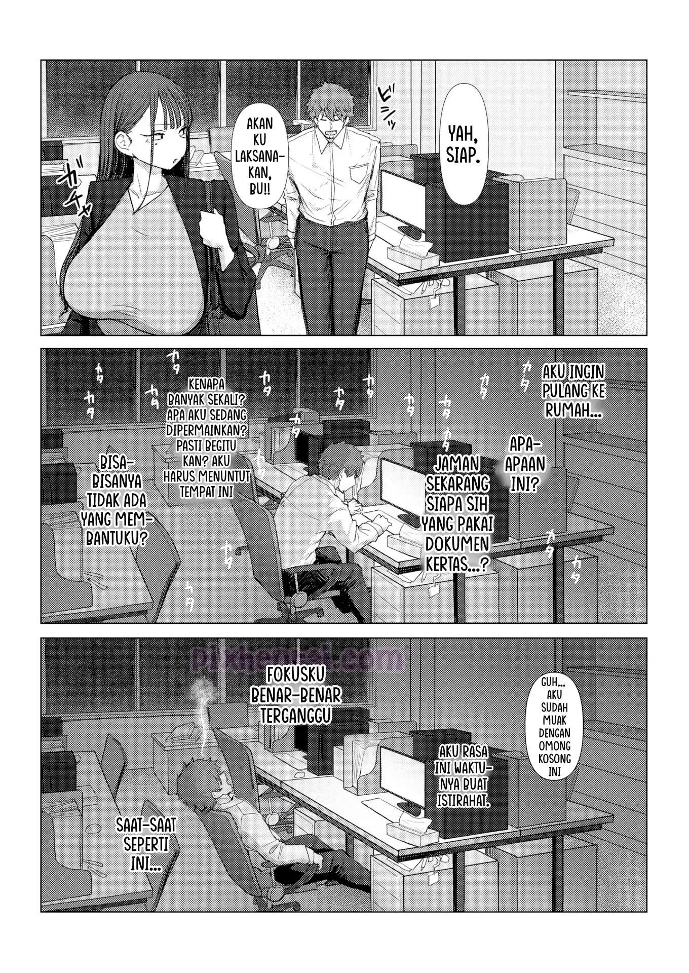 Blackmailing My Boss Using My Power To Recognize Women By Their Asses - Halaman 4