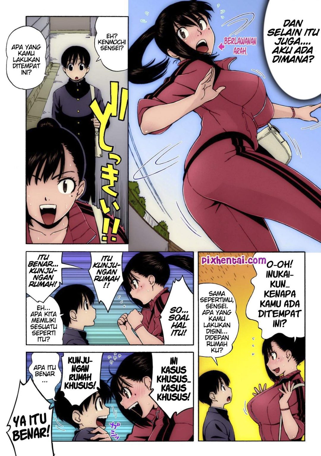 Ibu Guru Sexy Menjadi Bucin - Halaman 4