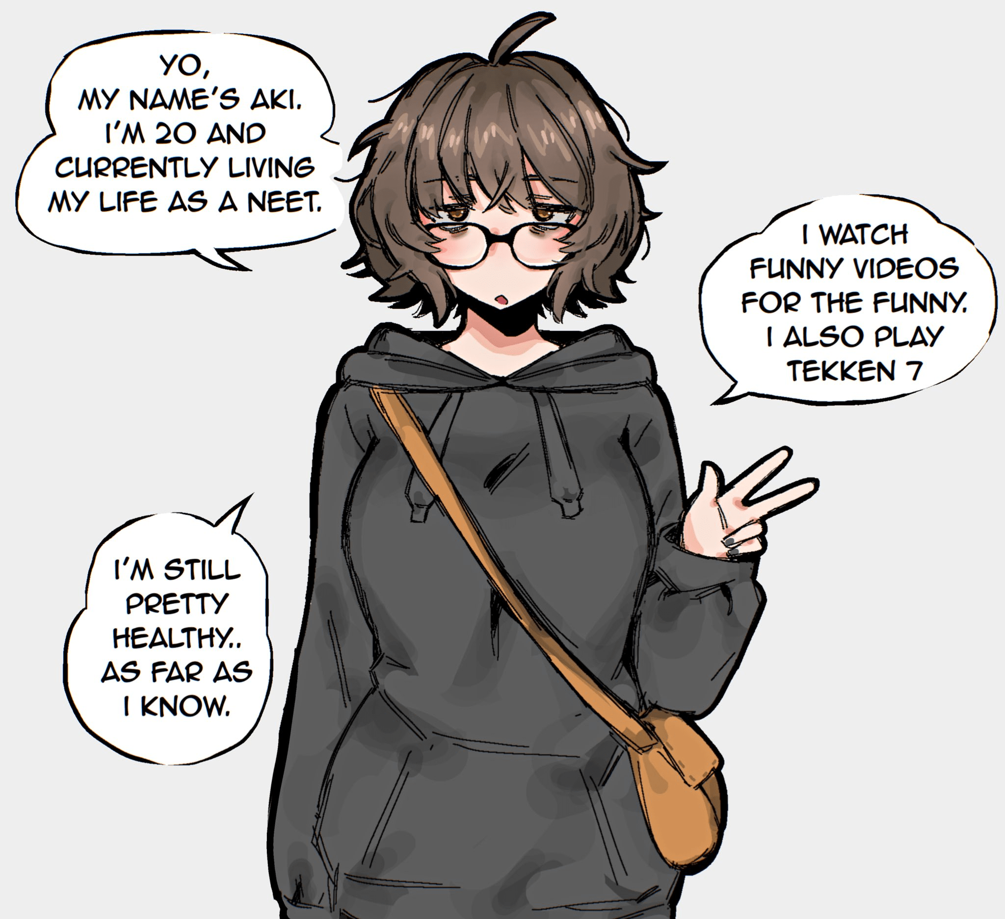 Aki Your NEET Degen GF