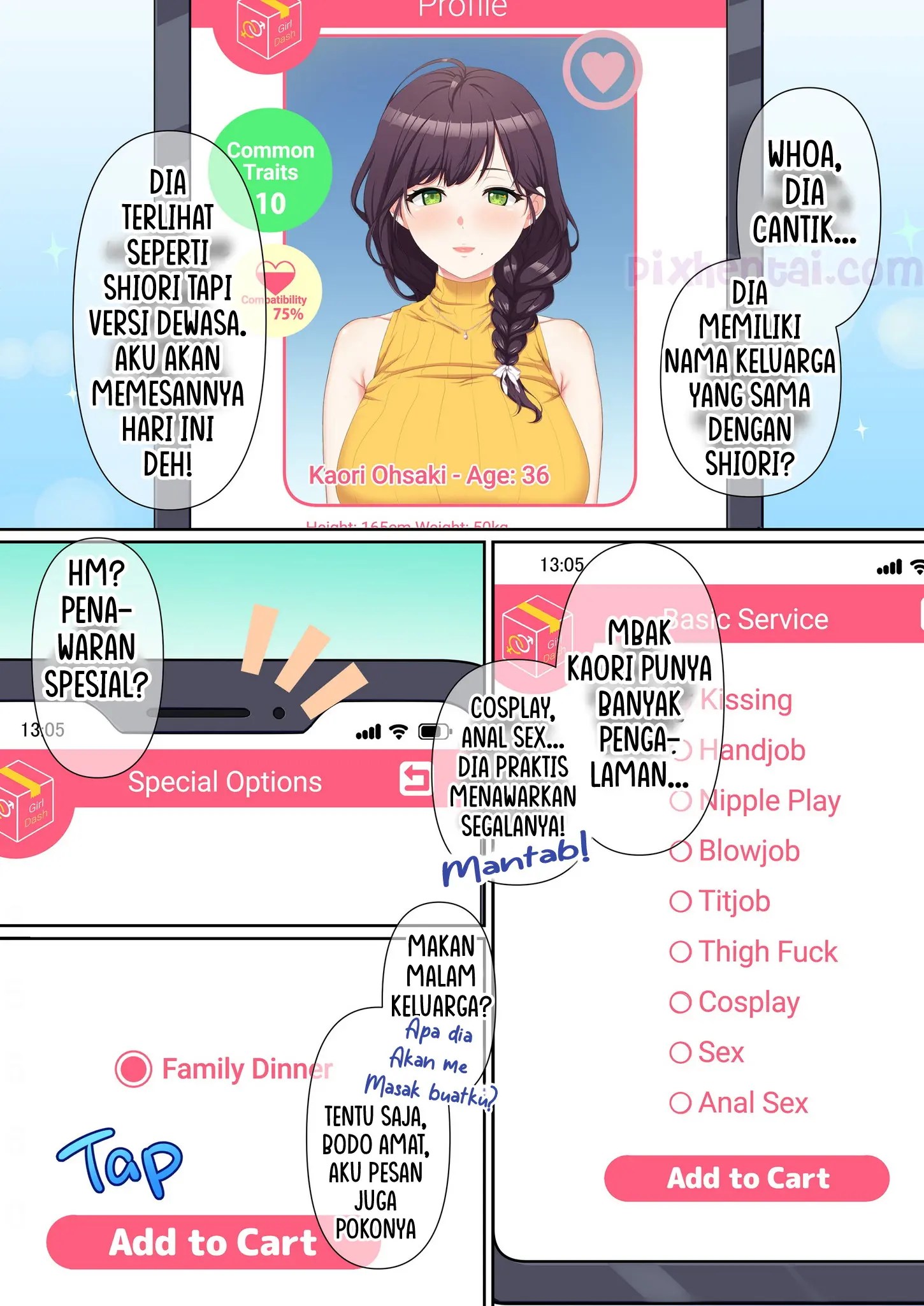 Girl Dash : Family Dinner - Halaman 9