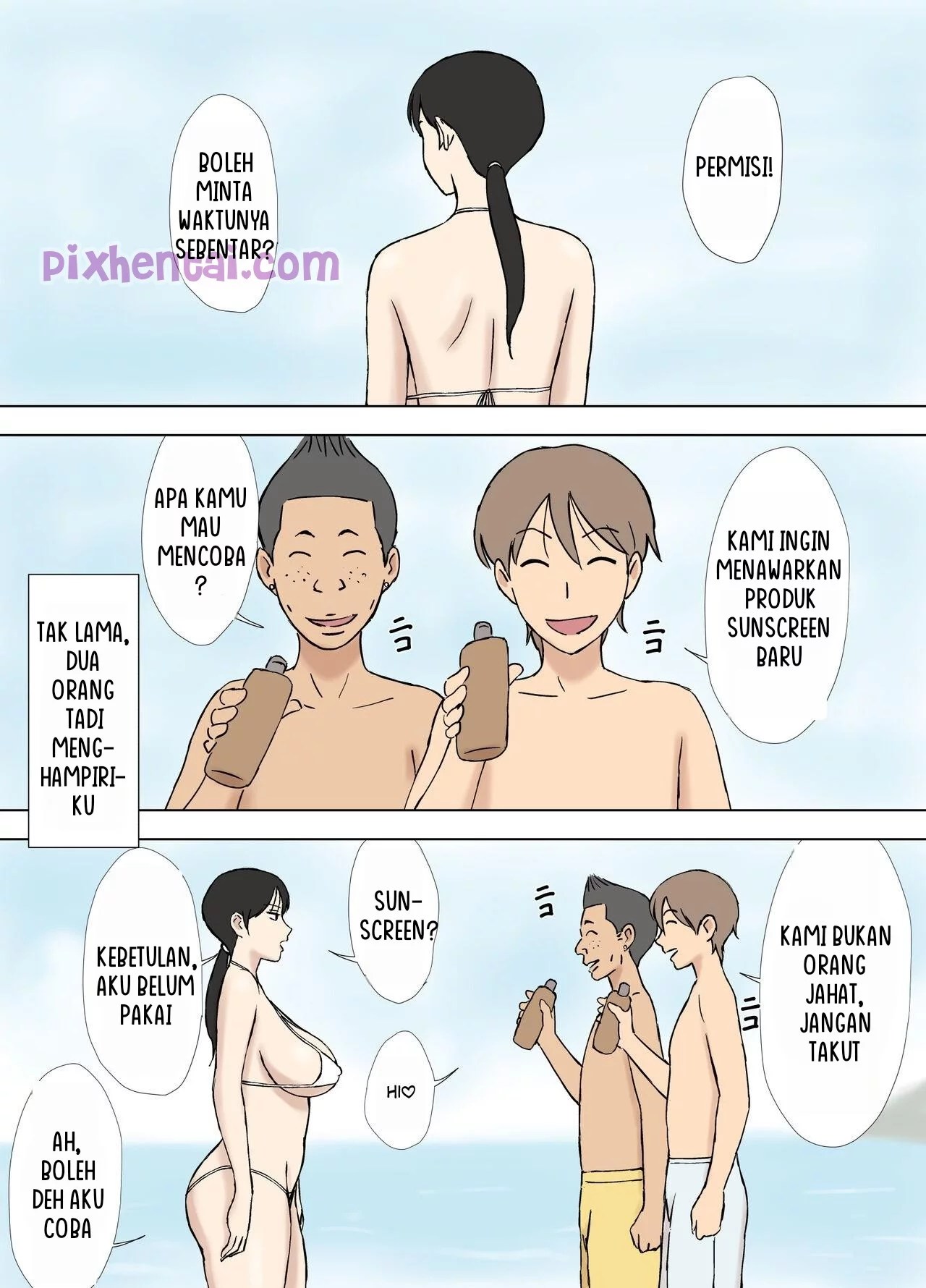 Milf Semok Pemuas Nafsu Saudara dan Orang-orang Mesum - Halaman 5