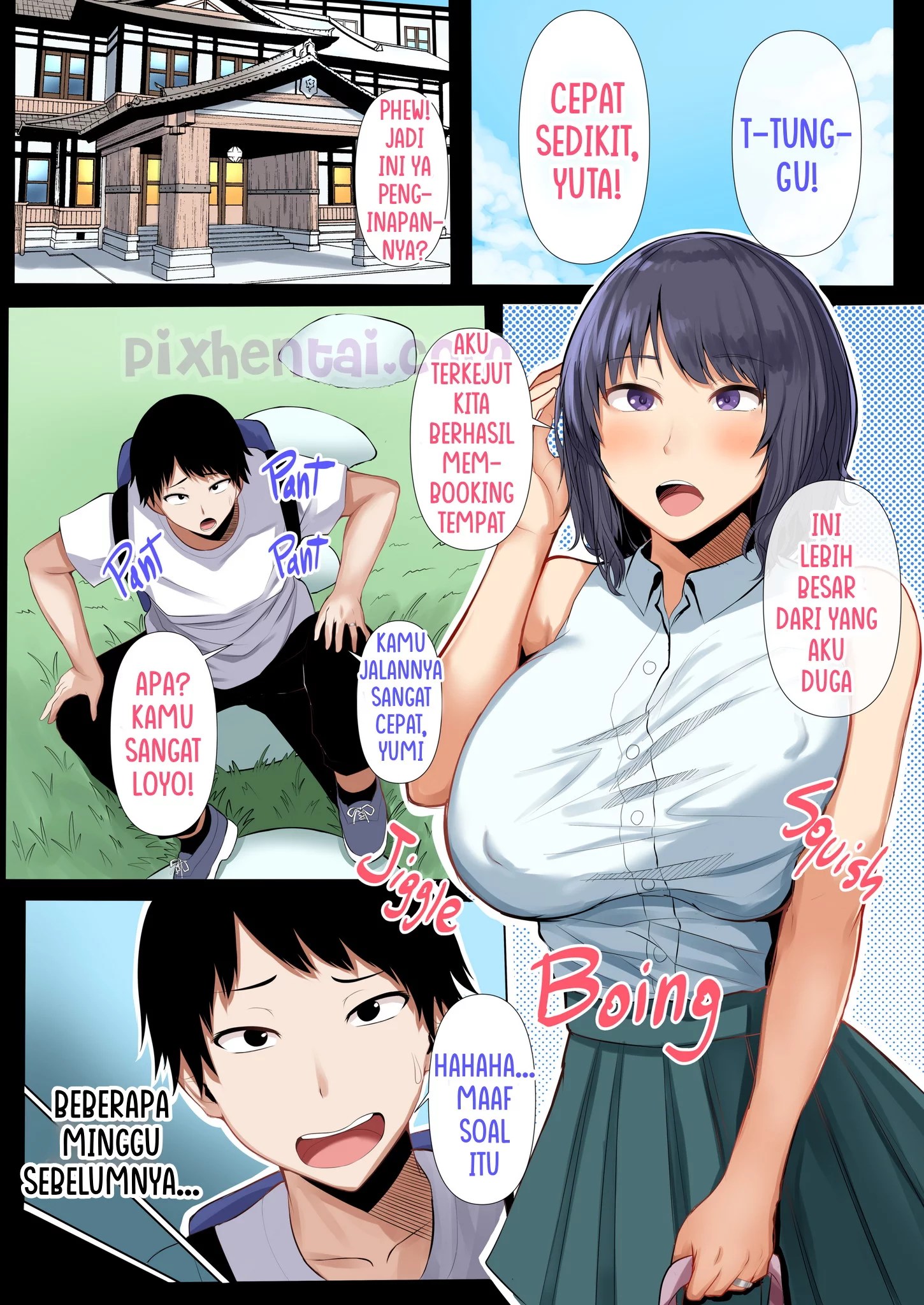 Otto no Shiranai Tsuma no Inrangao - Halaman 1