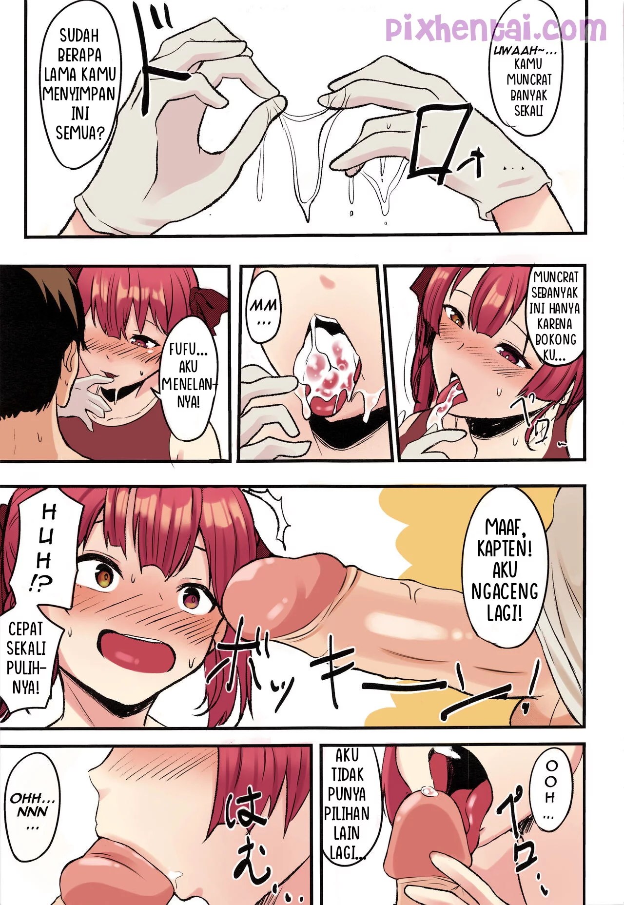 Captain’s Ass Love : Gadis Imut Bokong Besar - Halaman 9