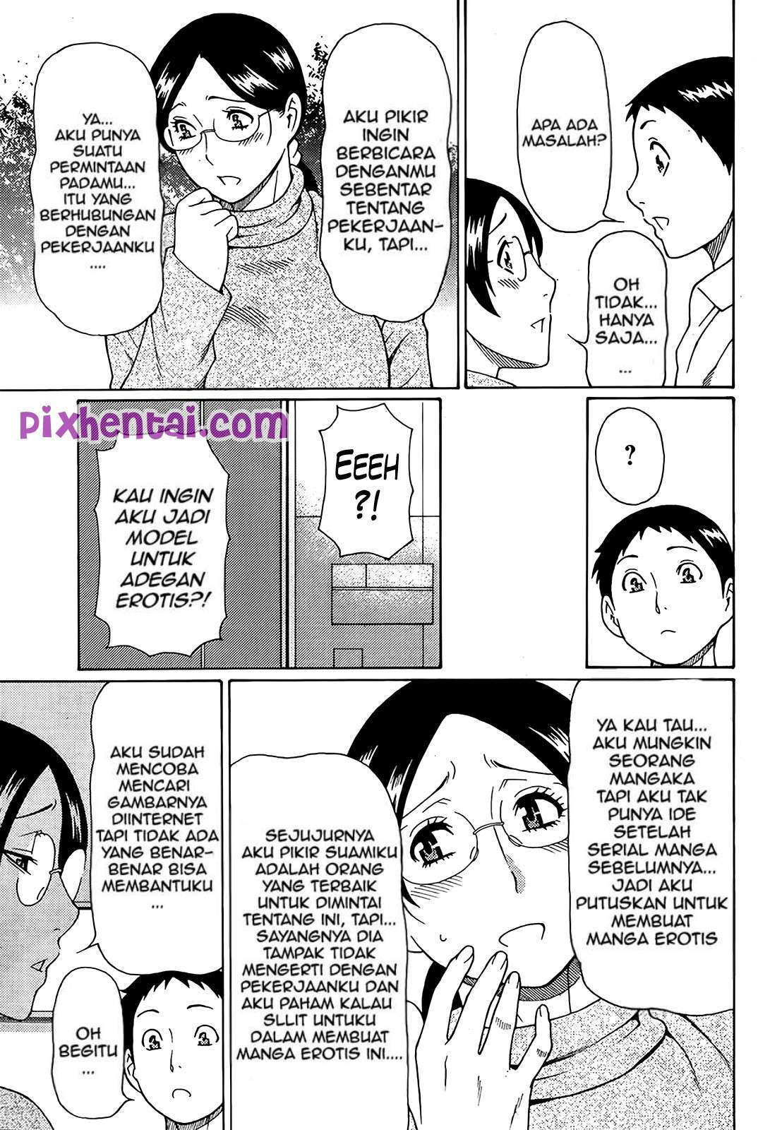 Menjadi Model Manga Erotis - Halaman 3