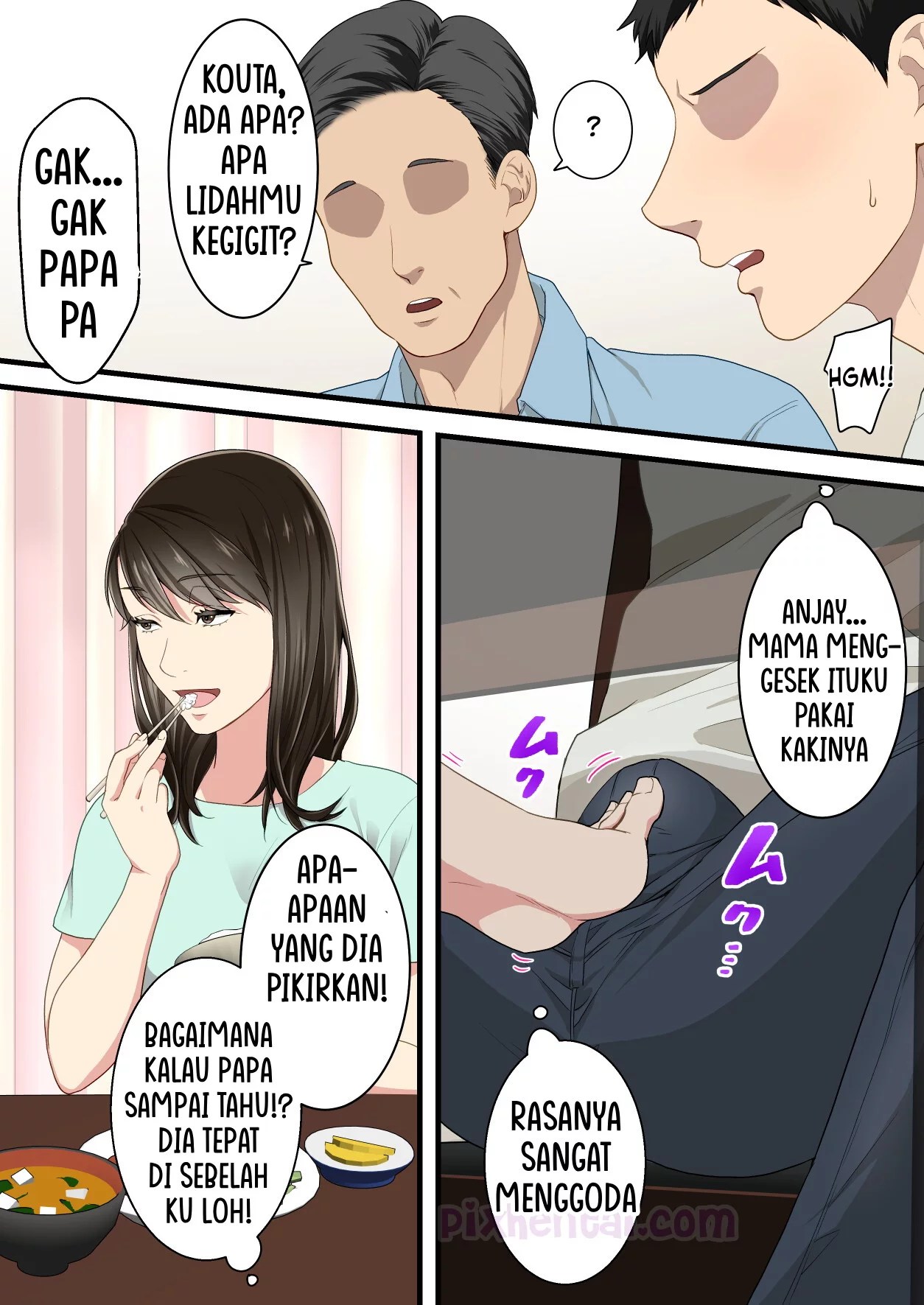 Naka no Warukatta Haha to Musuko ga Amaama Couple ni Naru made - Halaman 45