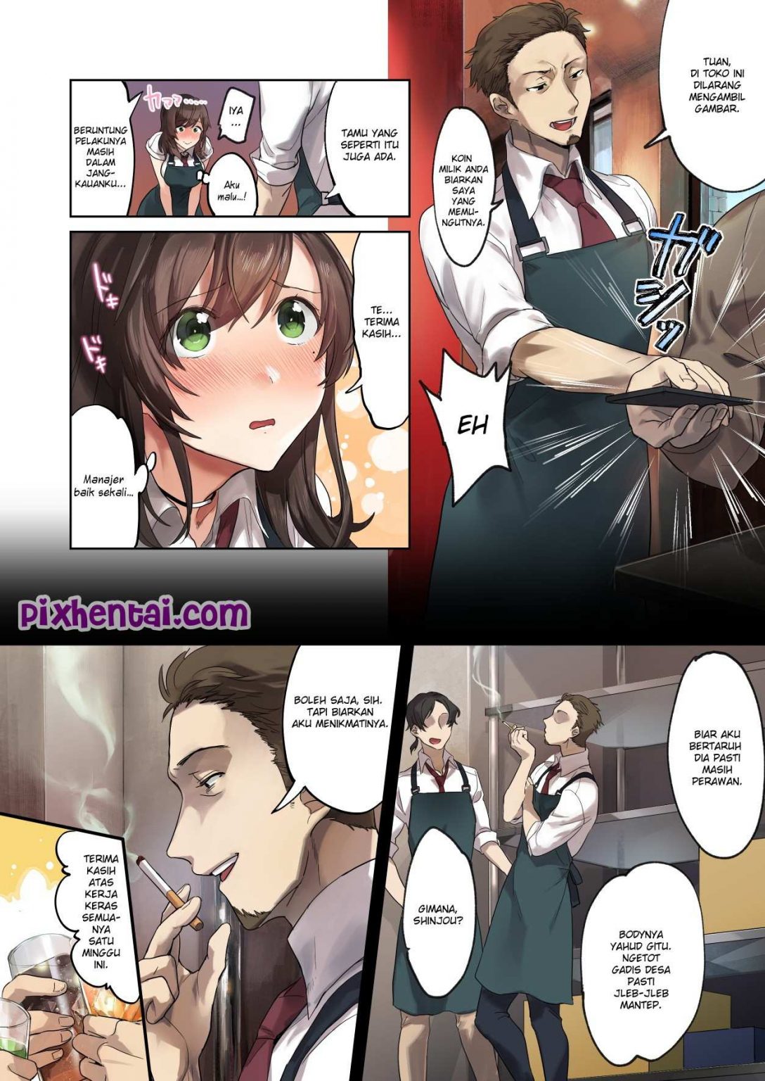 Pelayan Restoran dientot Manajer - Halaman 4