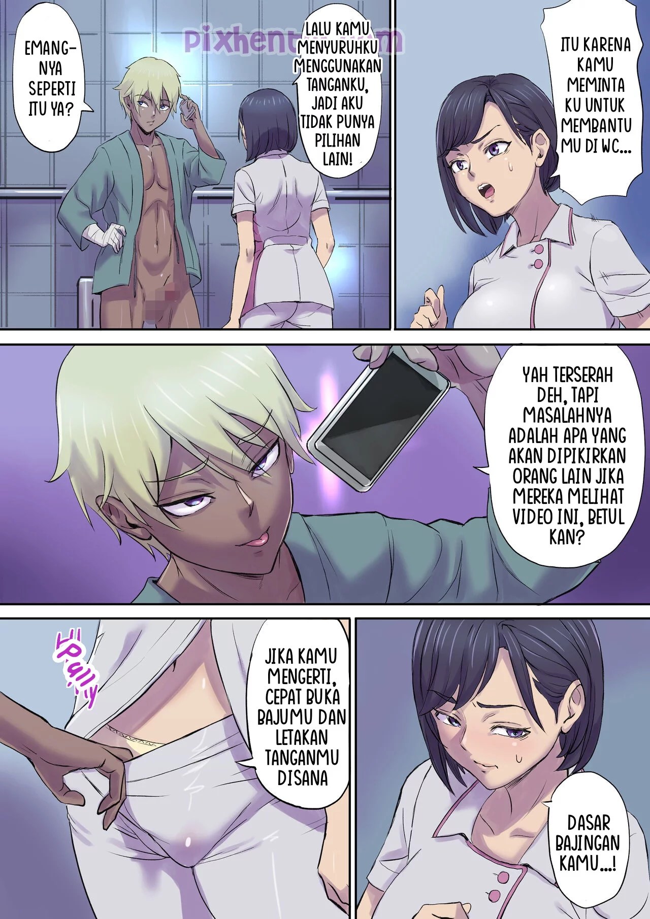 Milf Nurse Cuckolded on the Bed Next Door - Halaman 11