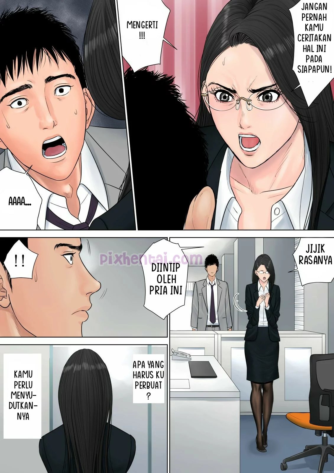 Dekiru Onna Joushi : Kutiduri Manager Sexy yang suka memarahiku - Halaman 13