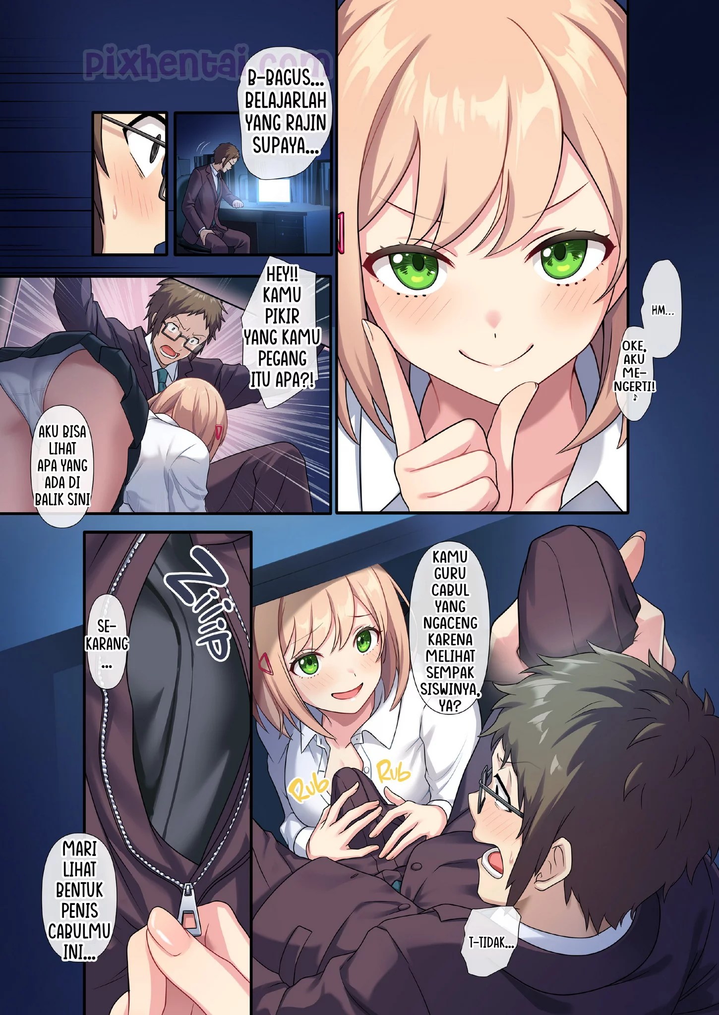 Seduced by My Busty Student - Halaman 13