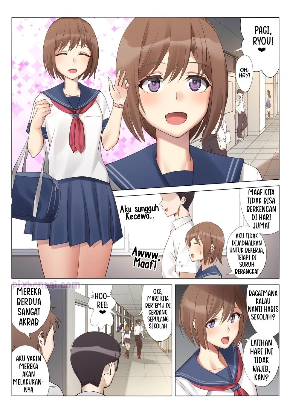 Getting With My Girlfriend’s Mom 2 - Halaman 1