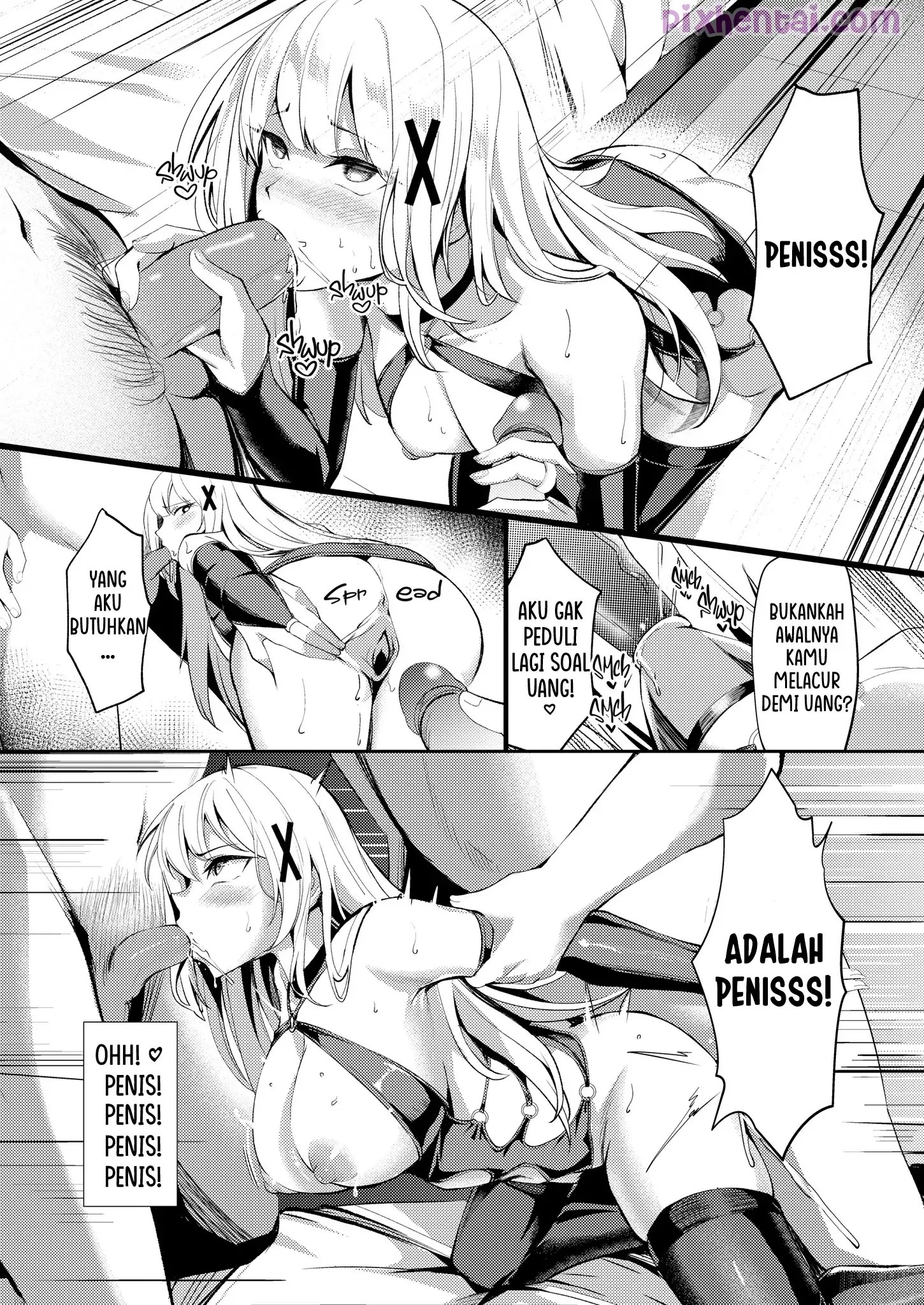 Fuuzokujou Tensei ~Hime Kishi ga Genjitsu Sekai ni Tensei Shitara Fuuzokujou ni Natteita Ken~ - Halaman 35