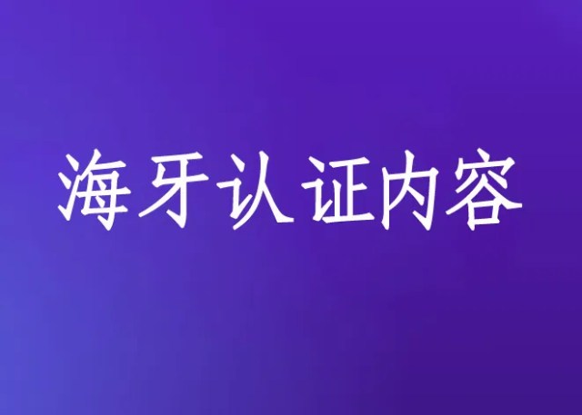 海牙认证内容