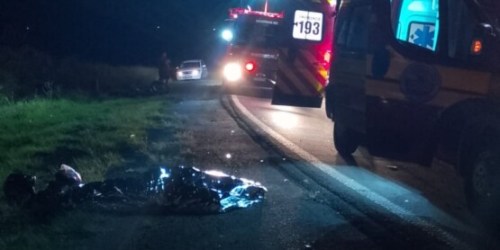 Acidente deixa vítima fatal no Oeste