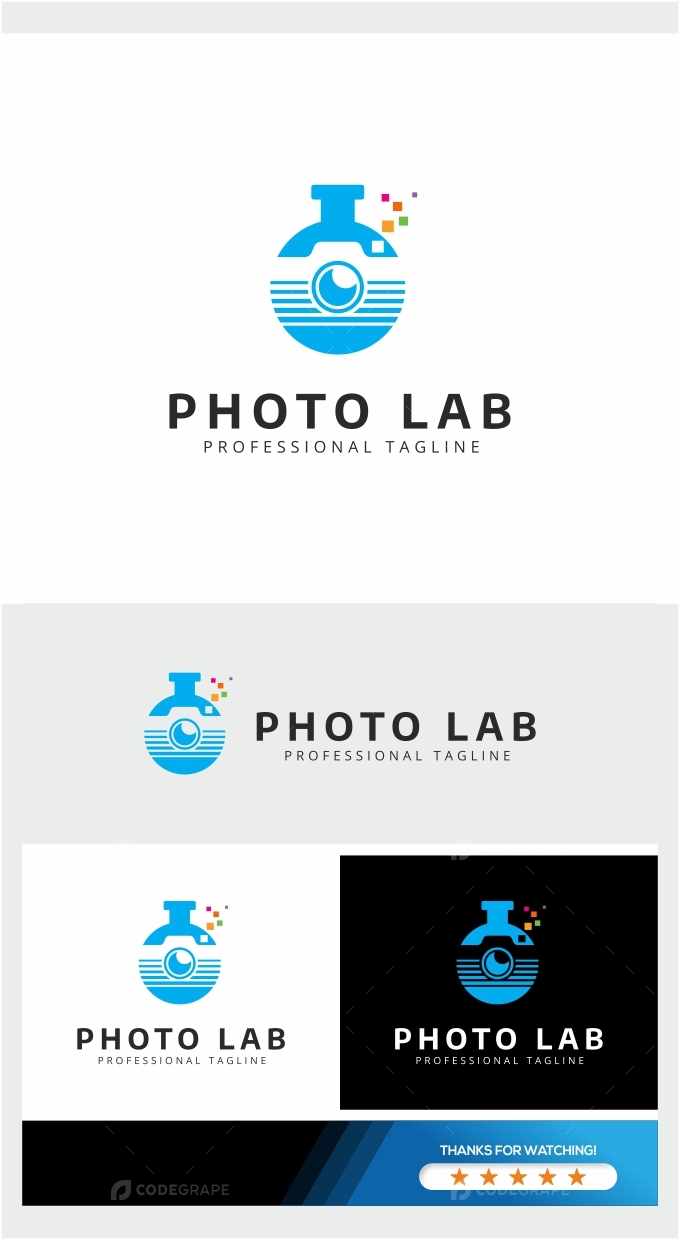 Optical Lab Logo Prints Codegrape - Minimal Patterns - Modern Mobile Collection