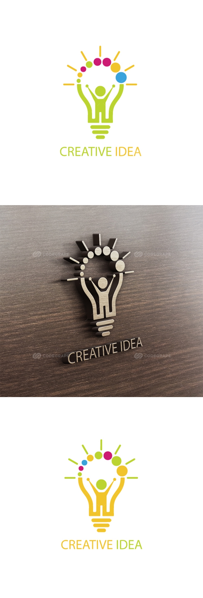 Idea Tech Logo Prints Codegrape - Ultra HD Dark Photo - Retina
