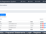 Secured Registration Login User Management Scripts Codegrape