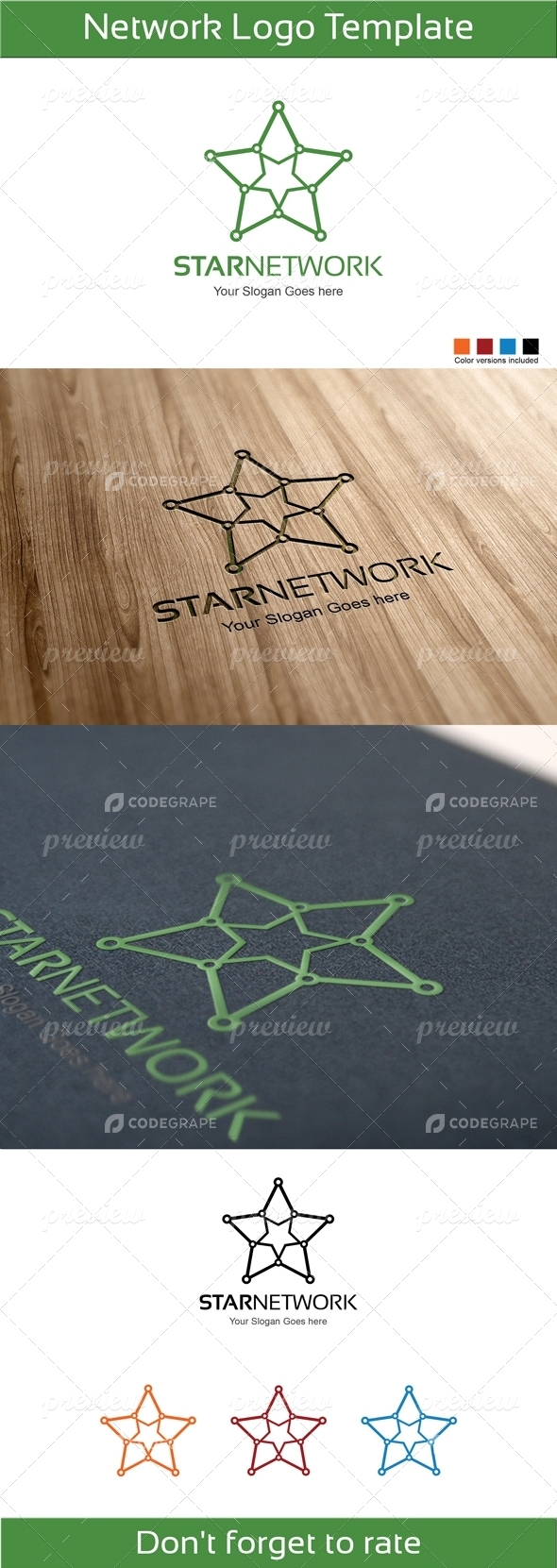 Log In Star Network - Premium Sunset Illustration Gallery - Retina