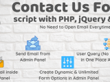 Contact Us Form With Admin Panel Scripts Codegrape