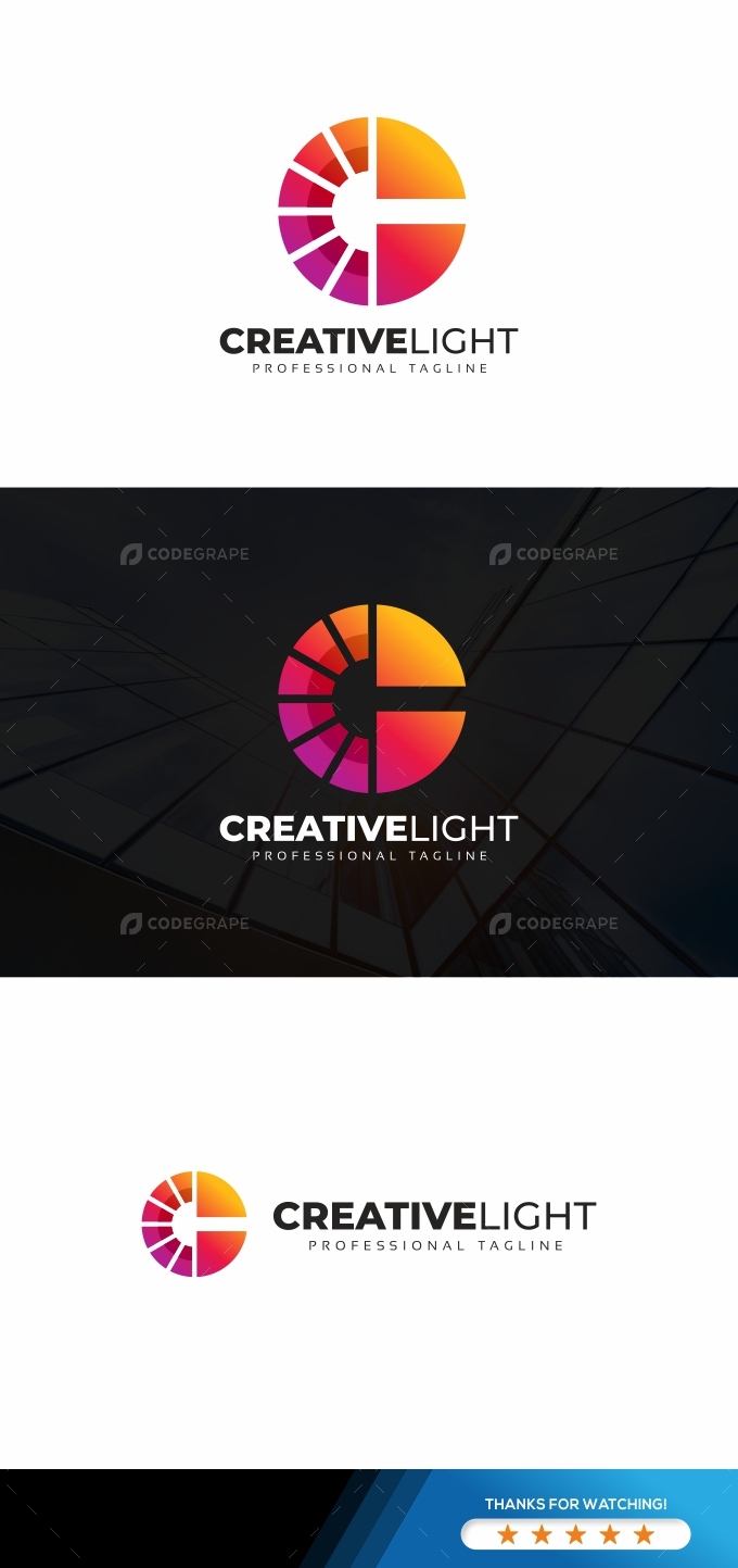 Light Logo1920 Banner Creative Spore - Amazing Vintage Illustration - 4K