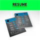 Resume Template Prints Codegrape - Premium Gradient Illustration Gallery - High Resolution