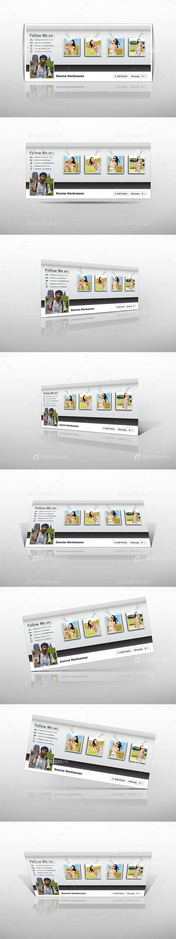 Designer Facebook Timeline Cover Graphics Codegrape - Light Images - Modern 4K Collection