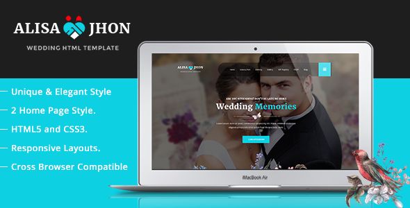 Wedding Responsive Theme Themes Codegrape - Sunset Textures - Beautiful Retina Collection