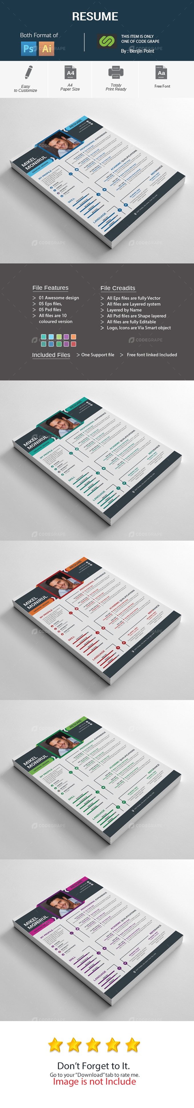 Cv Resume Prints Codegrape - Mobile Dark Pictures for Desktop