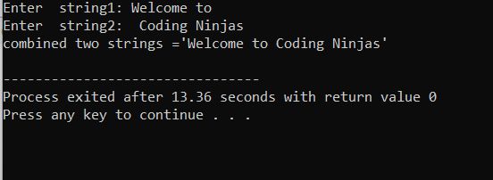 C Program To Concatenate Two Strings Naukri Code 360 - Best Minimal Photos in Ultra HD