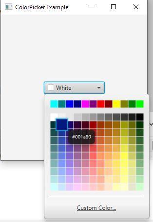 Java How To Change Css Style Of Jfoenix Color Picker Library Stack - Ultra HD HD Ocean Arts | Free Download