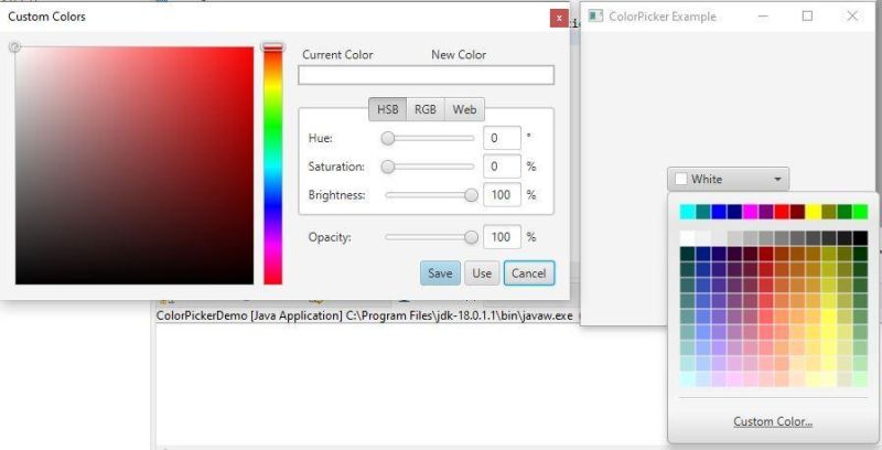 Java How To Change Css Style Of Jfoenix Color Picker Library Stack - Download Perfect Dark Image | 8K