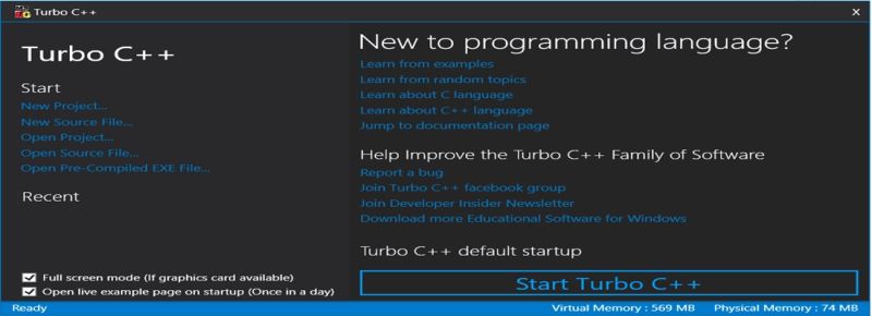 How To Install Turbo C C And Learn A Shortcut To Edit The Cpp Files - Amazing Geometric Illustration - Retina
