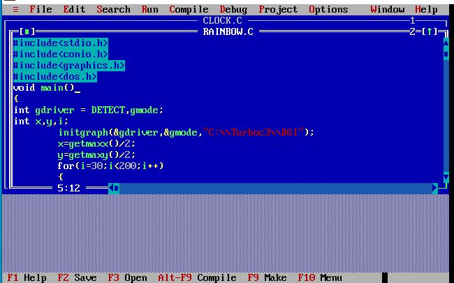 How To Install Turbo C C And Learn A Shortcut To Edit The Cpp Files - Premium Geometric Art Gallery - HD