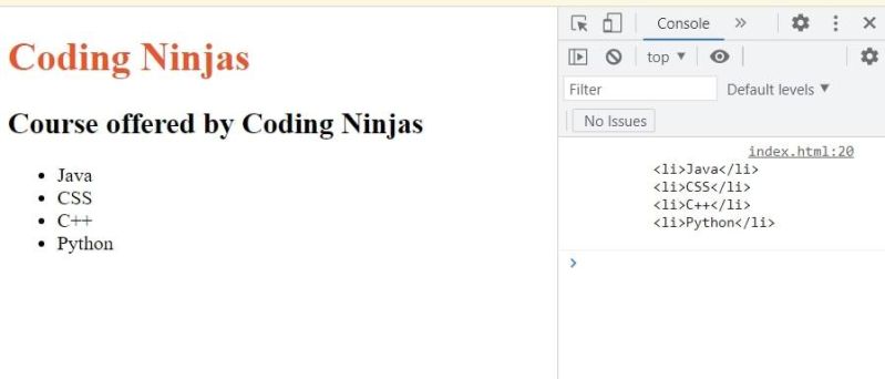 Understanding The Innerhtml Property In Javascript Dom Naukri Code 360 - Gradient Photo Collection - Ultra HD Quality