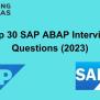 Top 30+ SAP ABAP Interview Questions And Answers (2025) - Naukri Code 360